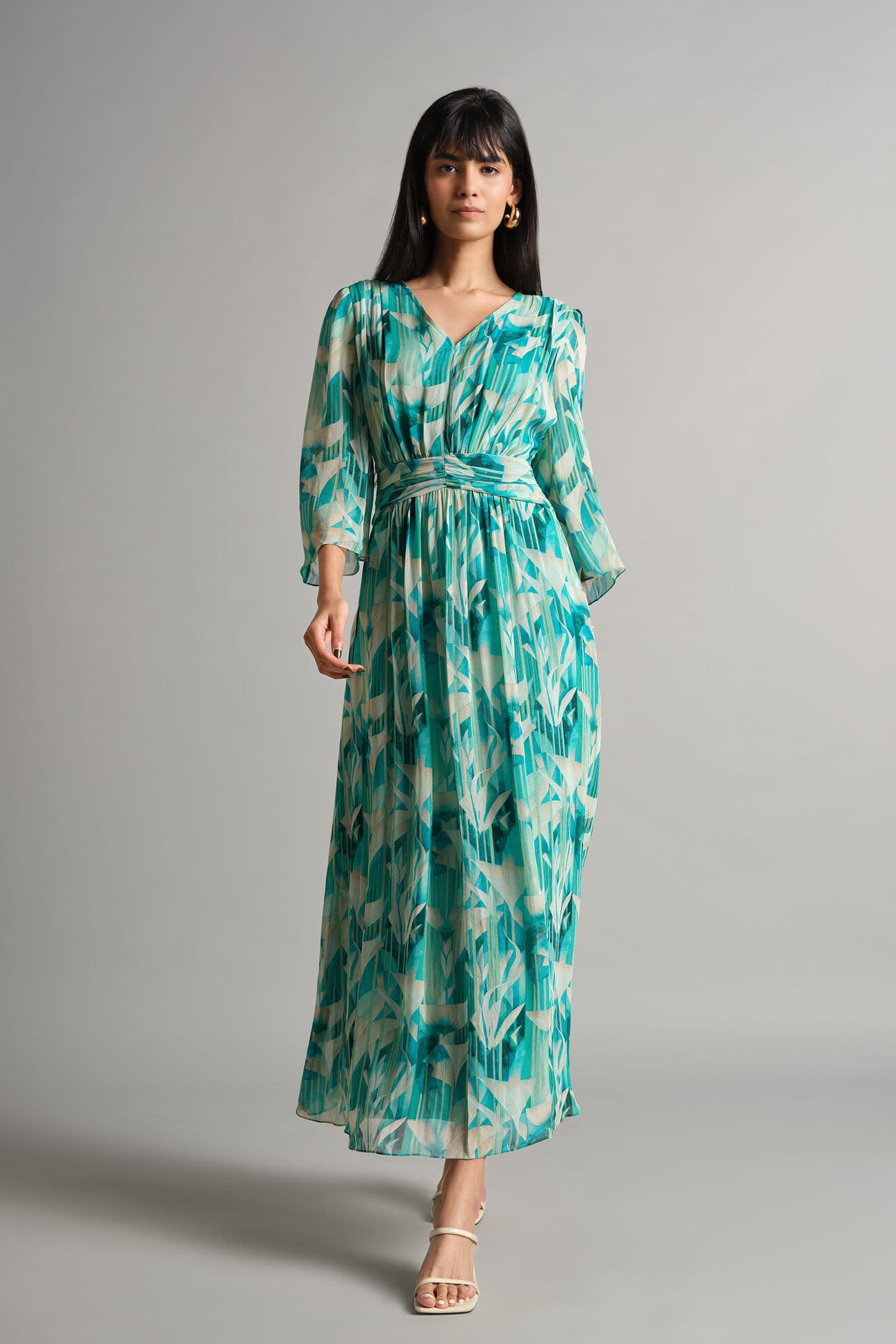 Aqua Dive Gown