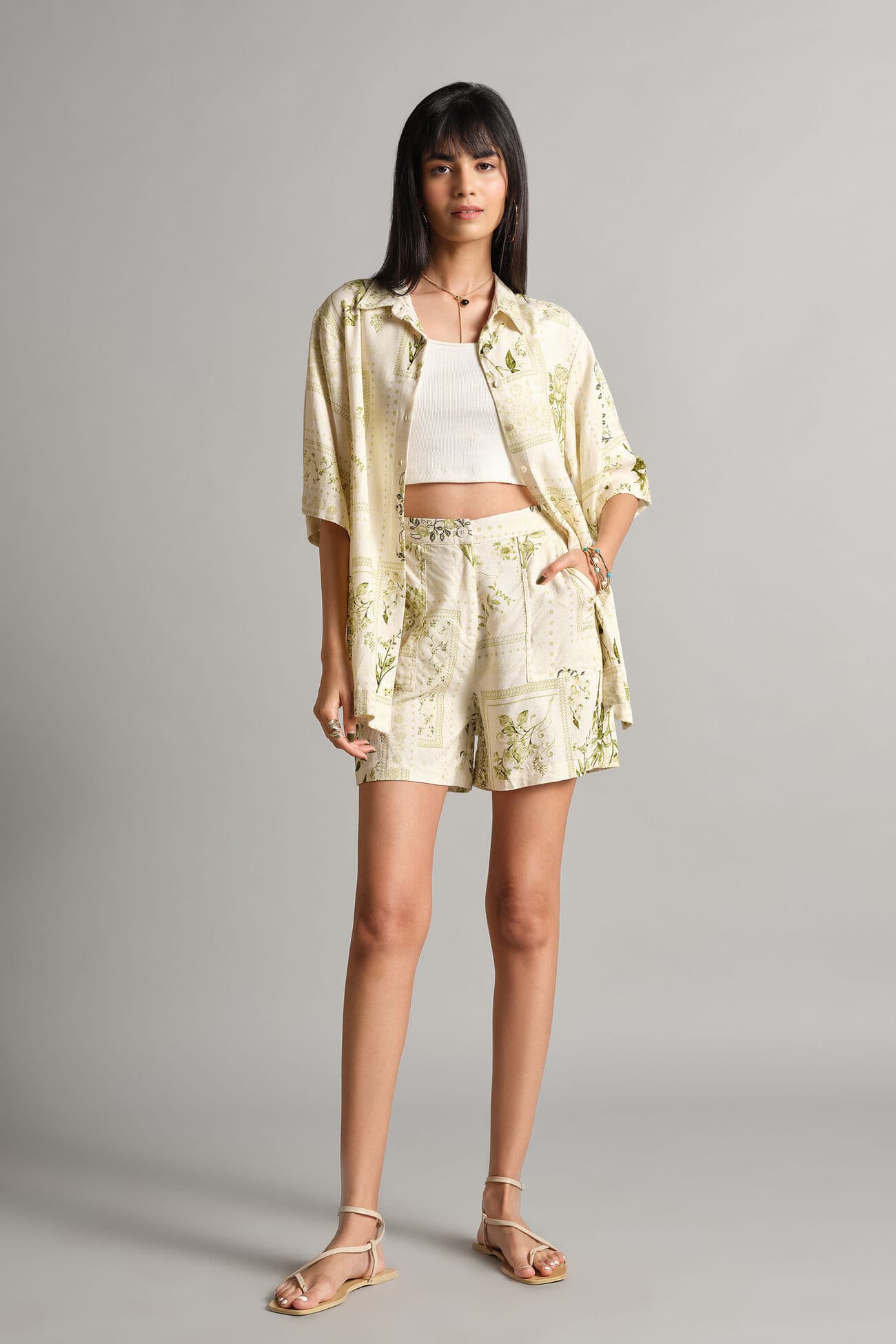 White Of Nature Co-ord